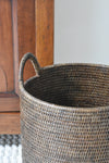 Round Laundry Basket with Loop Handles