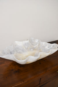 Large Wavy Marble Planter