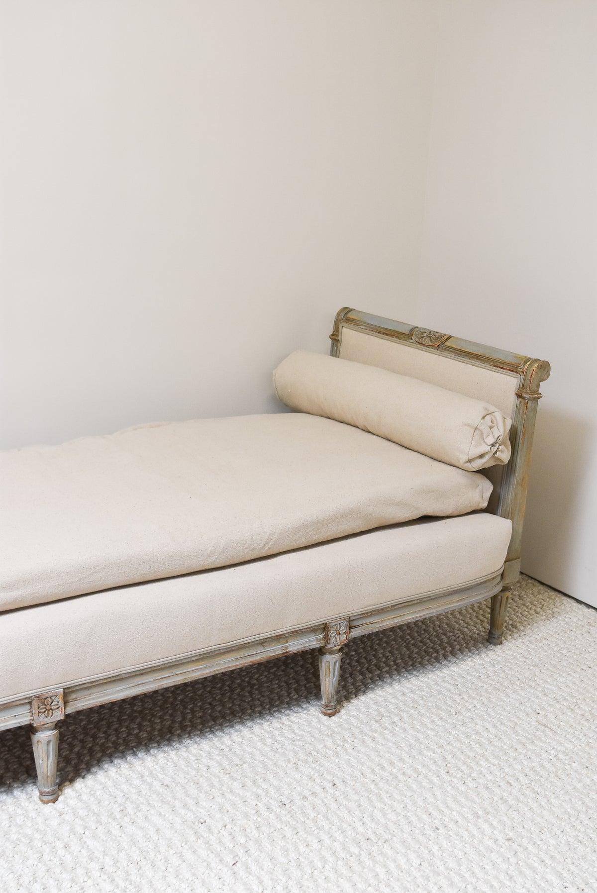 19th Century Directoire Style Painted French Daybed