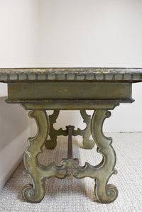 Painted Italian Trestle Desk