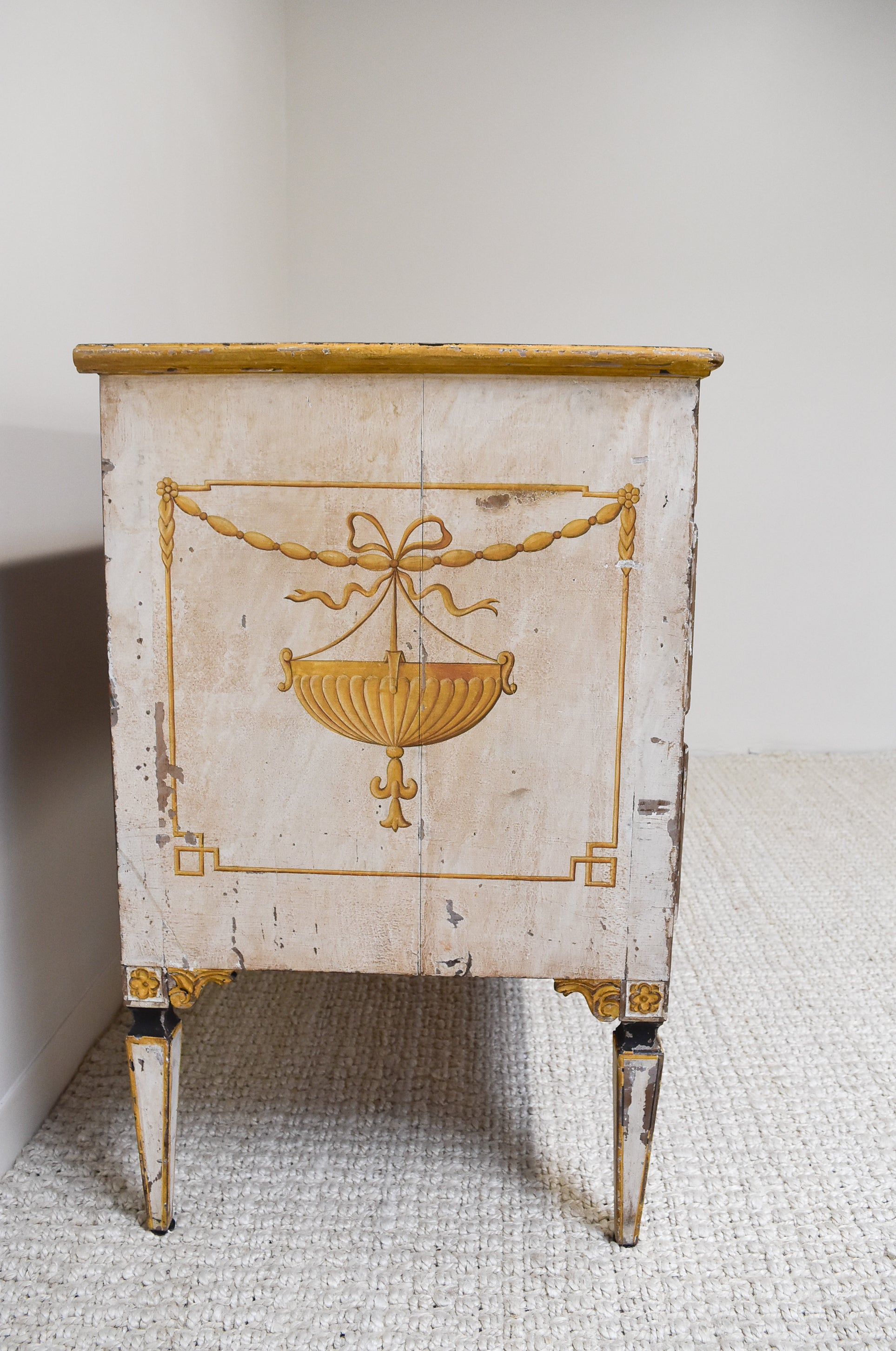 19th Century Italian Painted Commode