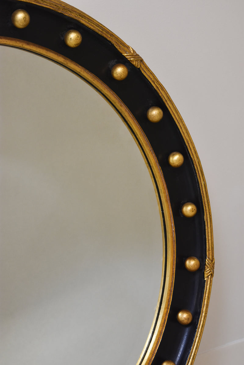 Pair of Round Federal Mirrors