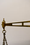 Antique W&T Avery Brass Scale on Wooden Base