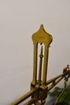 Antique W&T Avery Brass Scale on Wooden Base