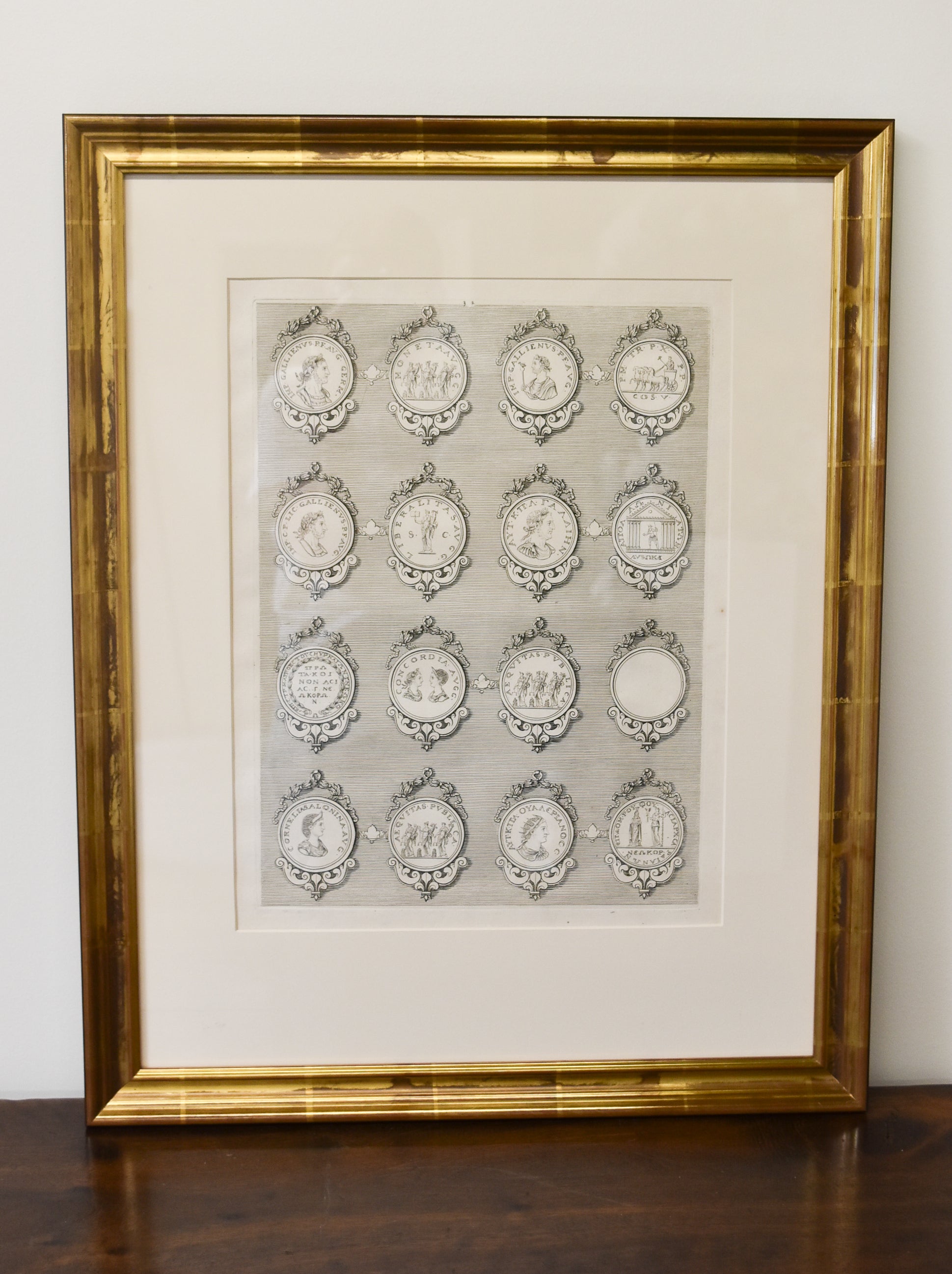 Black & White Coin Print No. 3