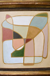 "Color Study No. 1" by Carey Haynes in Antique Frame