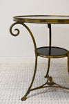 Gilt Bronze Two Tiered Neoclassical Style Gueridon Table