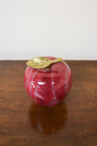Miniature Red Marble Apple