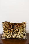 Pair of Scalamandre Leopard Print Lumbar Pillows