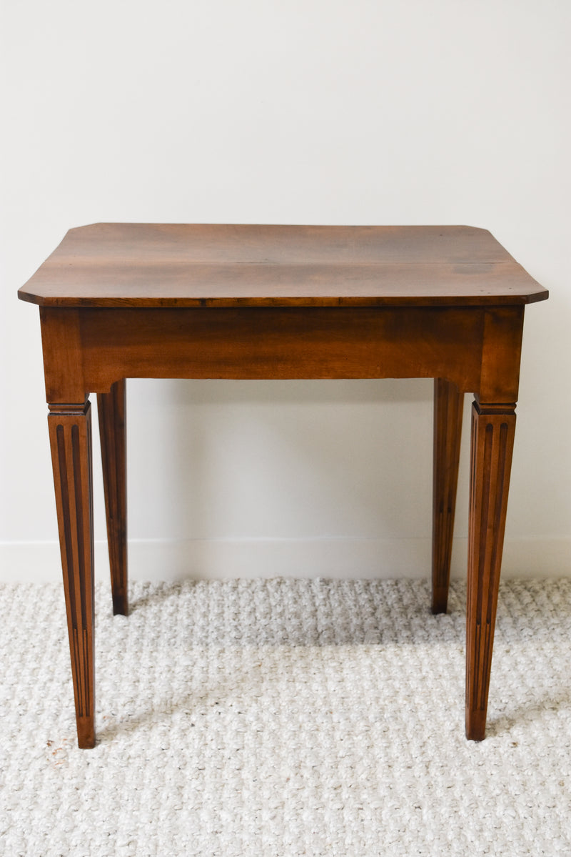 Small Walnut Side Table