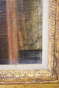 Vintage Oil Painting of Shelves by Helen Swords
