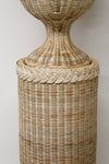 Natural Braided Round Pedestal