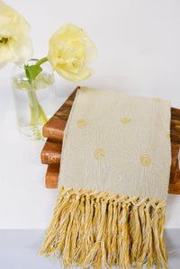 Italian Yellow Daisy Busatti Hand Towel