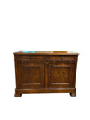 Two Door French Walnut Cabinet