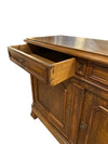 Two Door French Walnut Cabinet