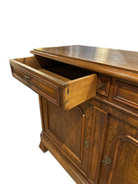 Two Door French Walnut Cabinet