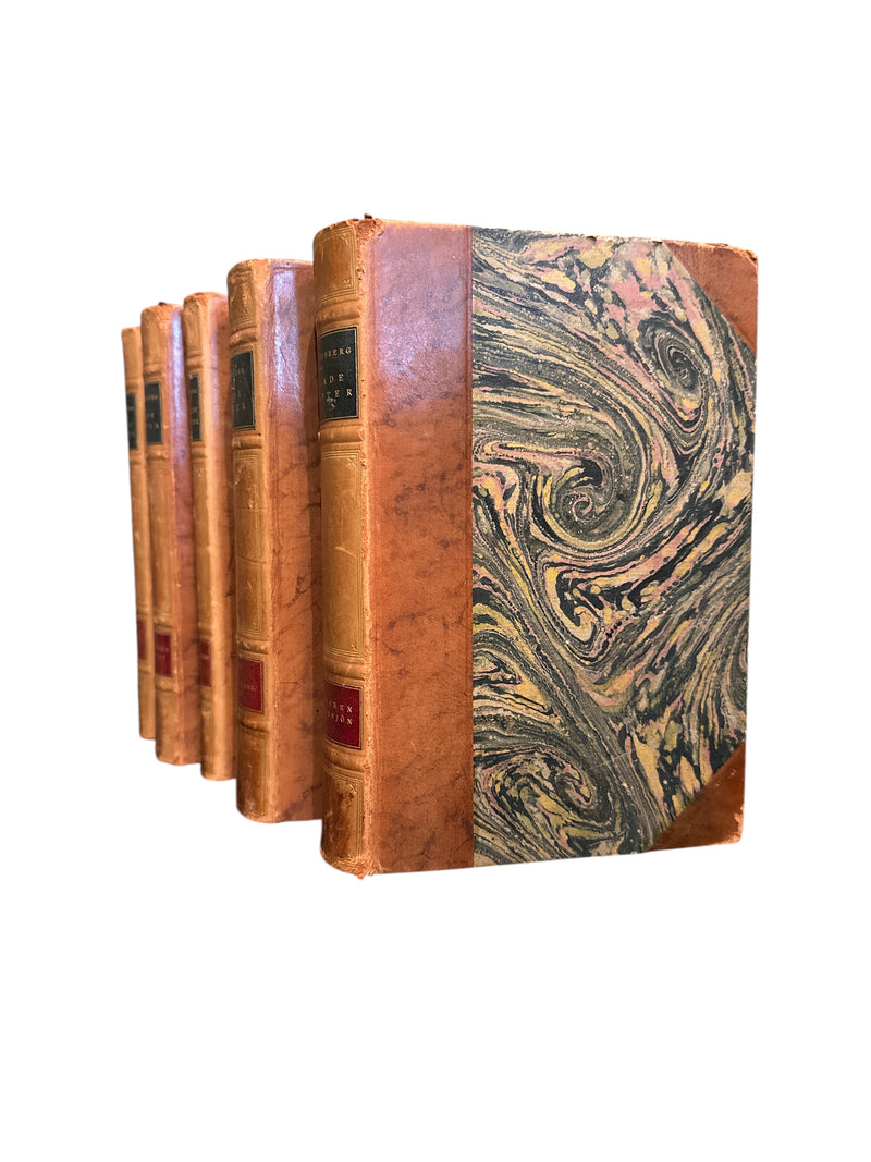 Set of 5 Antique Books