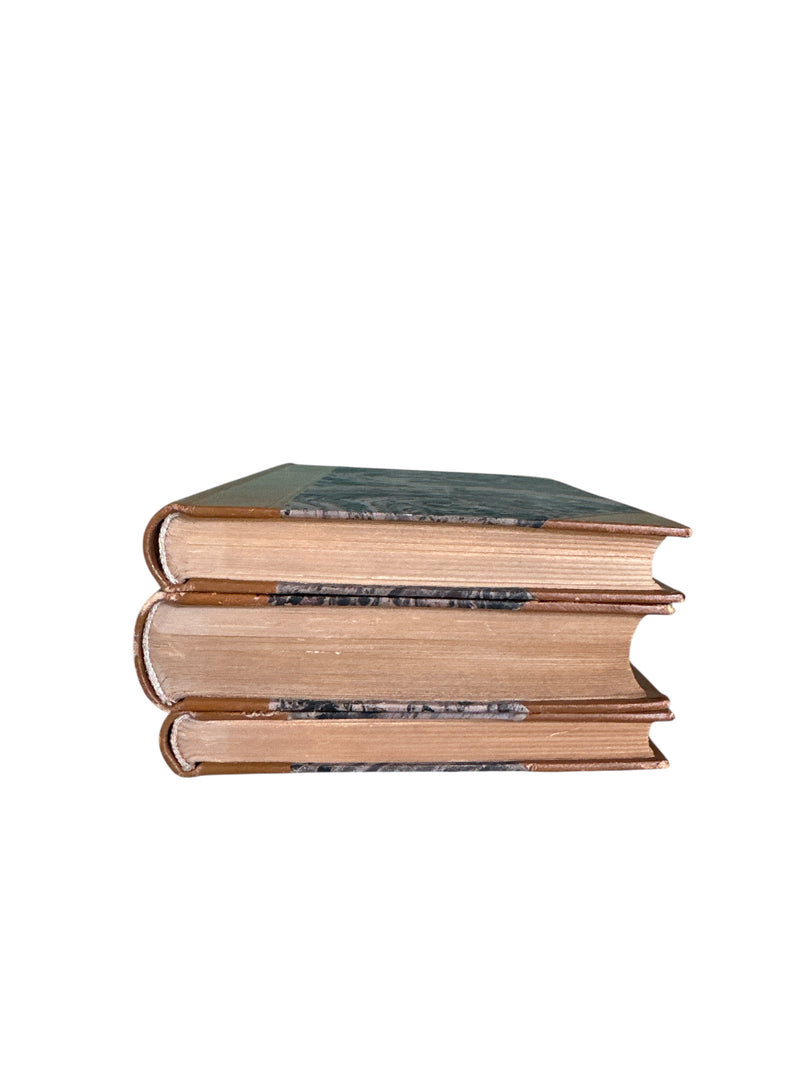 Set of 3 Antique Books