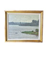 Oil Painting: Russian Lake Scene