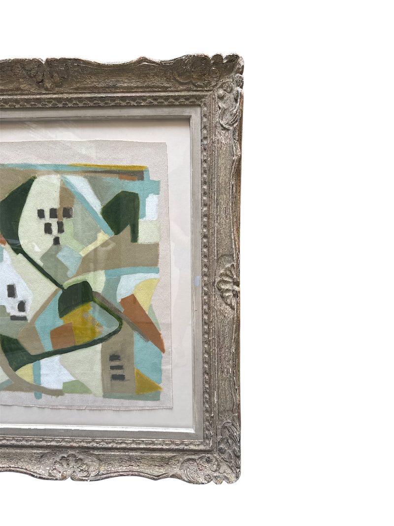 Blue and Green Color Study by Carey Haynes