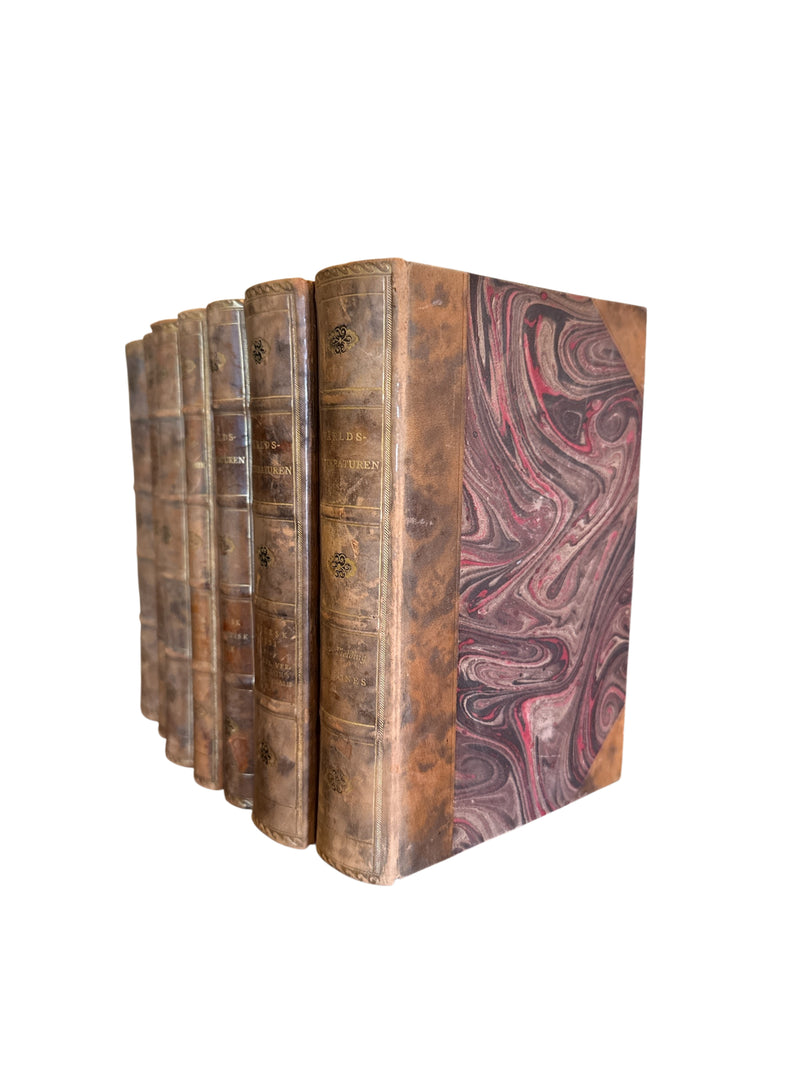 Set of 7 Antique Books