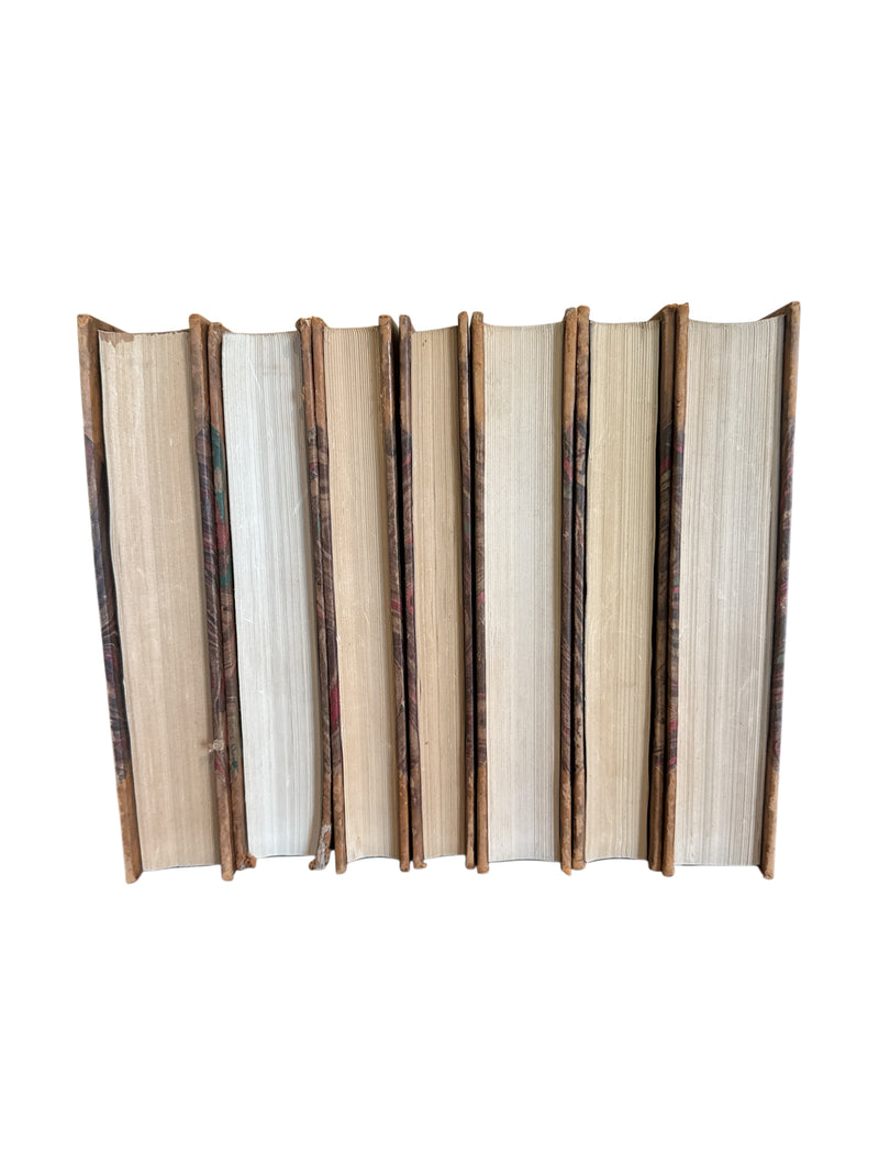 Set of 7 Antique Books