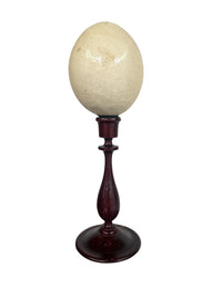 Mounted Ostrich Egg