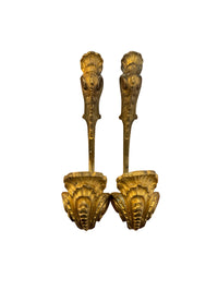 Pair of Brass Tie-Backs
