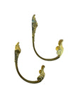 Pair of Brass Tie-Backs