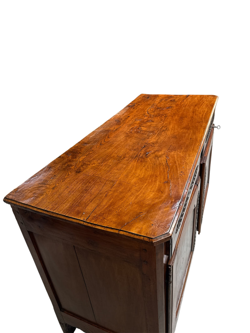 Early 19th Century Burled Elm and Chestnut French Cabinet
