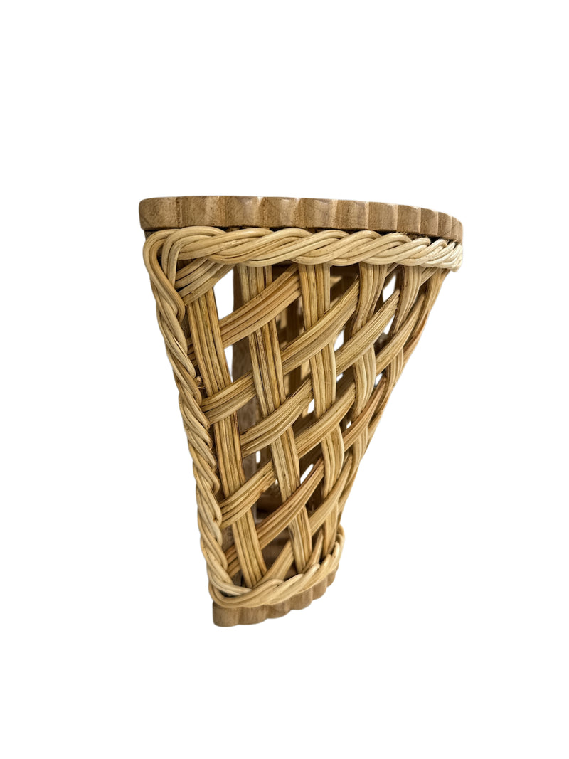 Pair of Natural Trellis Wall Brackets