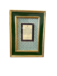 4" x 6" Classico Green Frame
