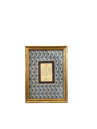 5" x 7" Antico Gold Frame