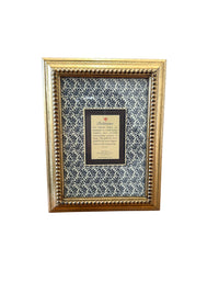 5" x 7" Palatino Gold Frame