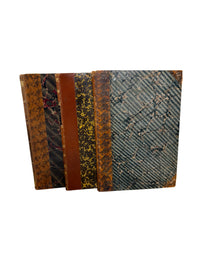 Set of 3 Antique European Books