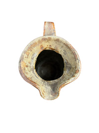 Handcrafted Glazed Pottery Pitcher