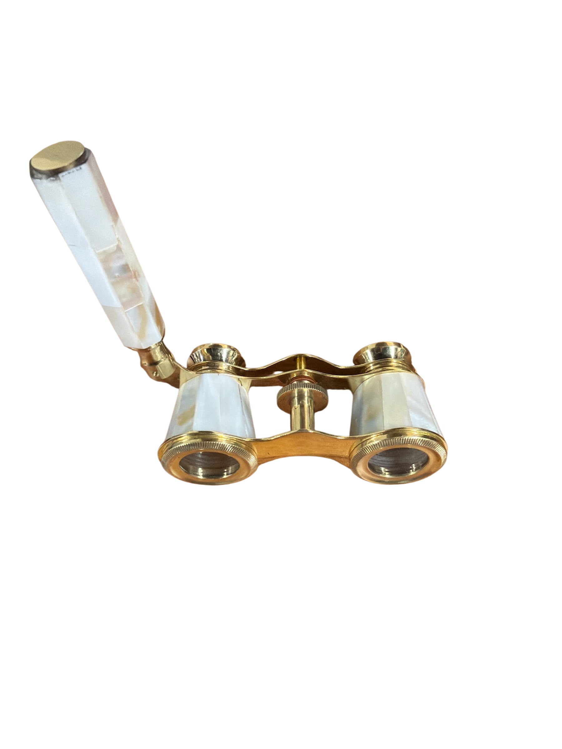Paris Mother of Pearl & Brass Opera Glasses