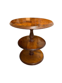 Three-Tier Round Library Table