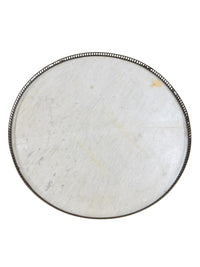 Round Marble Top Gallery Table