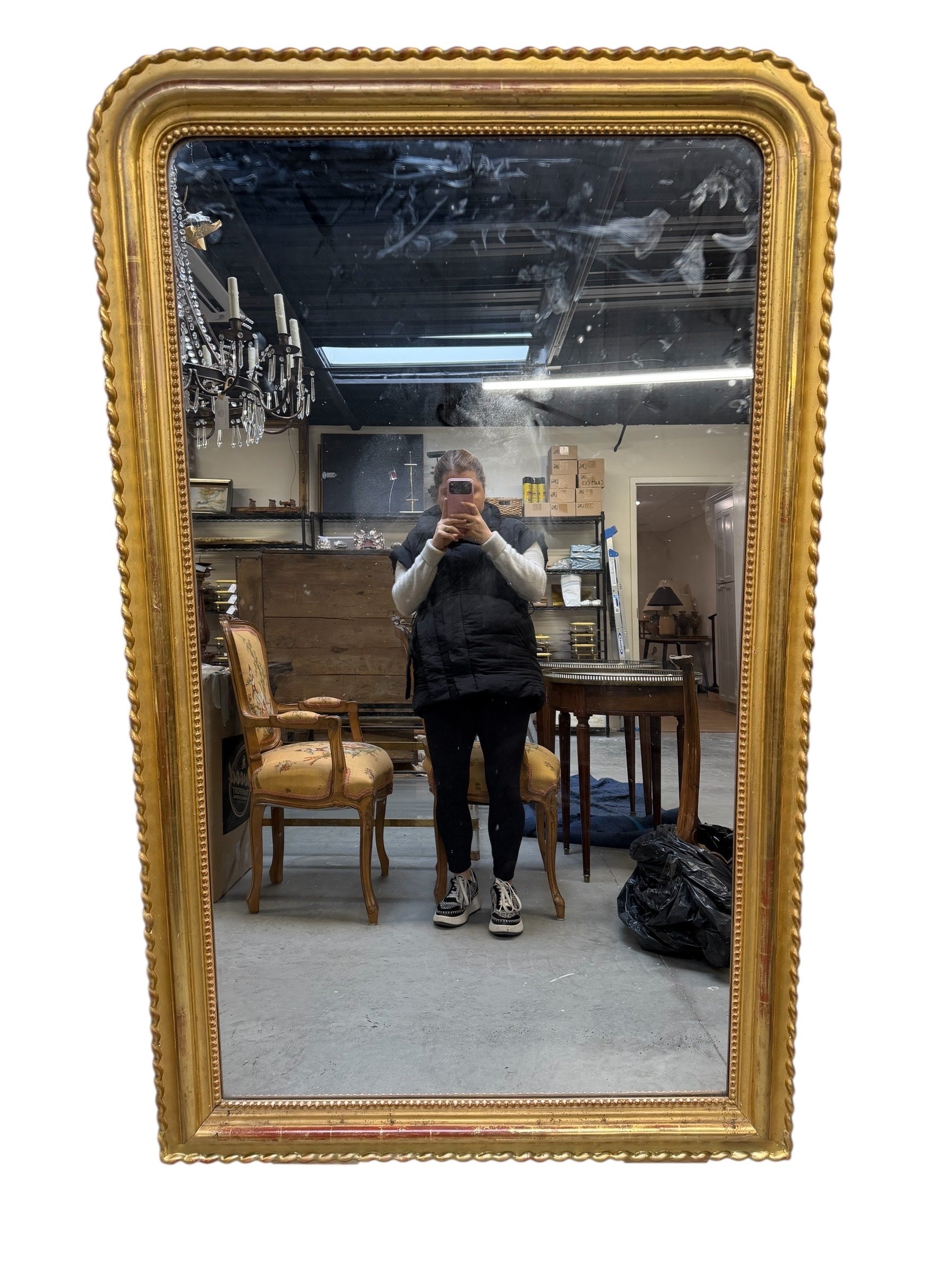 Pie Crust Louis Philippe Mirror