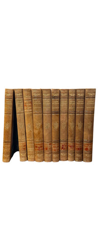 Set of 10 Viktor Rydberg Antique Books