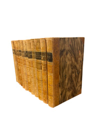 Set of 12 Scandinavian Antique Books
