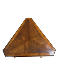 Triangular Inlaid Corner Table