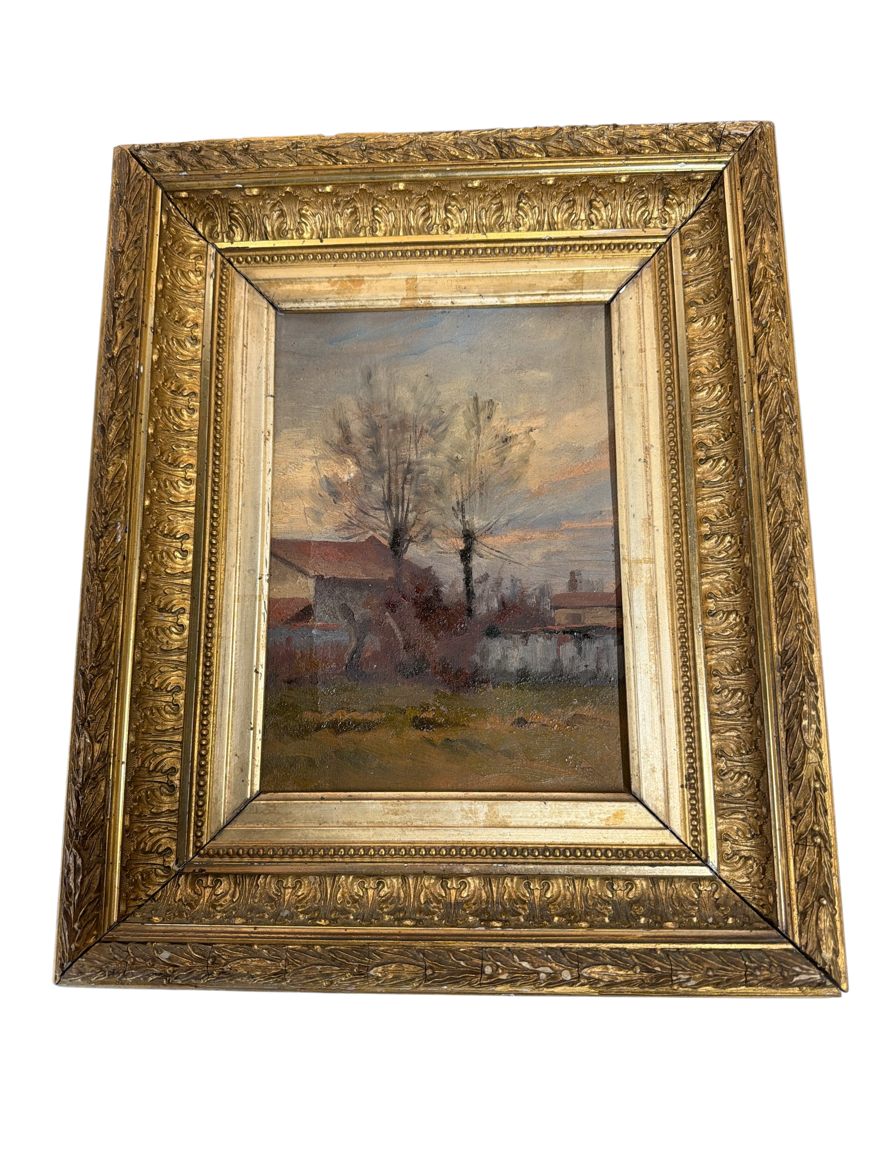 Countryside Landscape Oil Painting