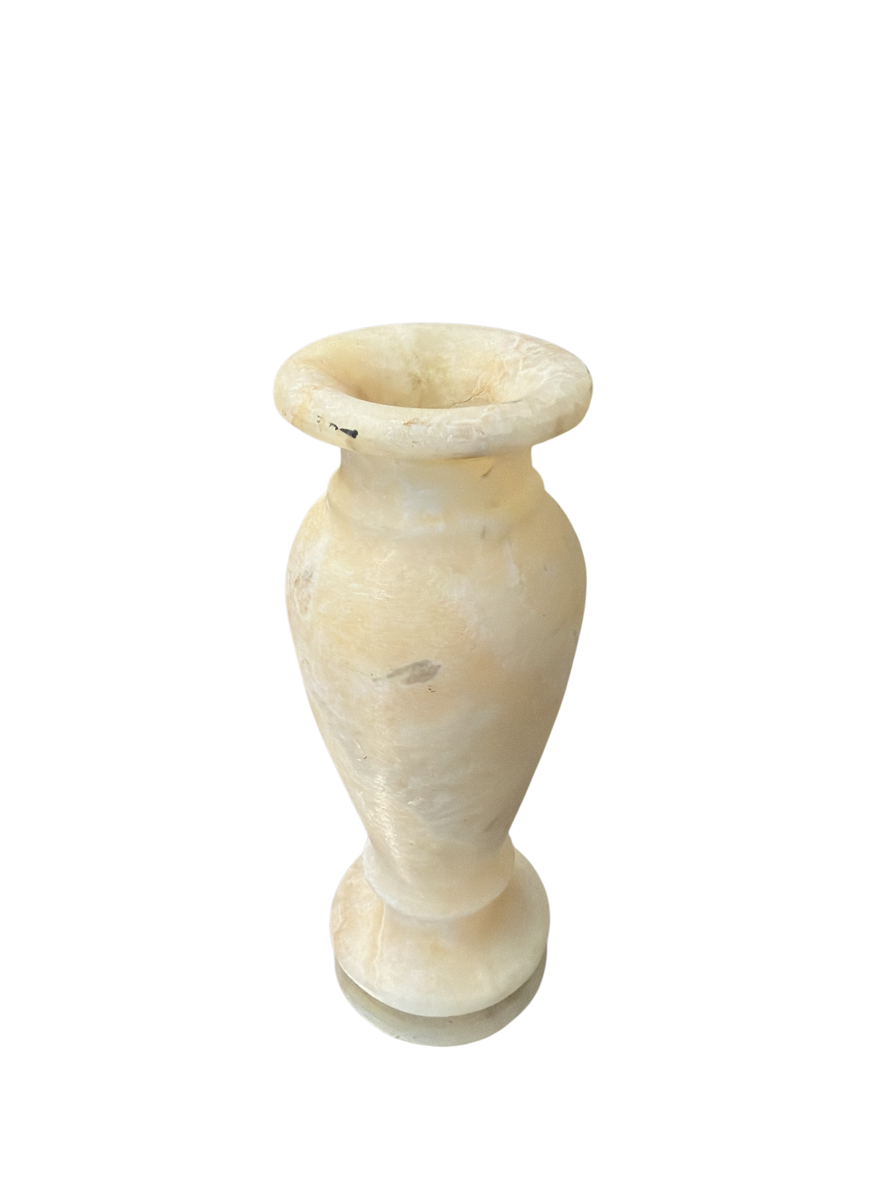 Carved Alabaster Bud Vase