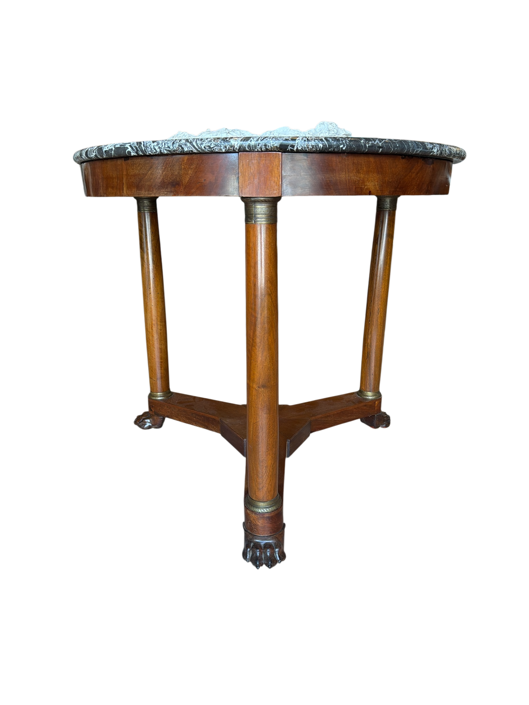 Marble Top Round Table