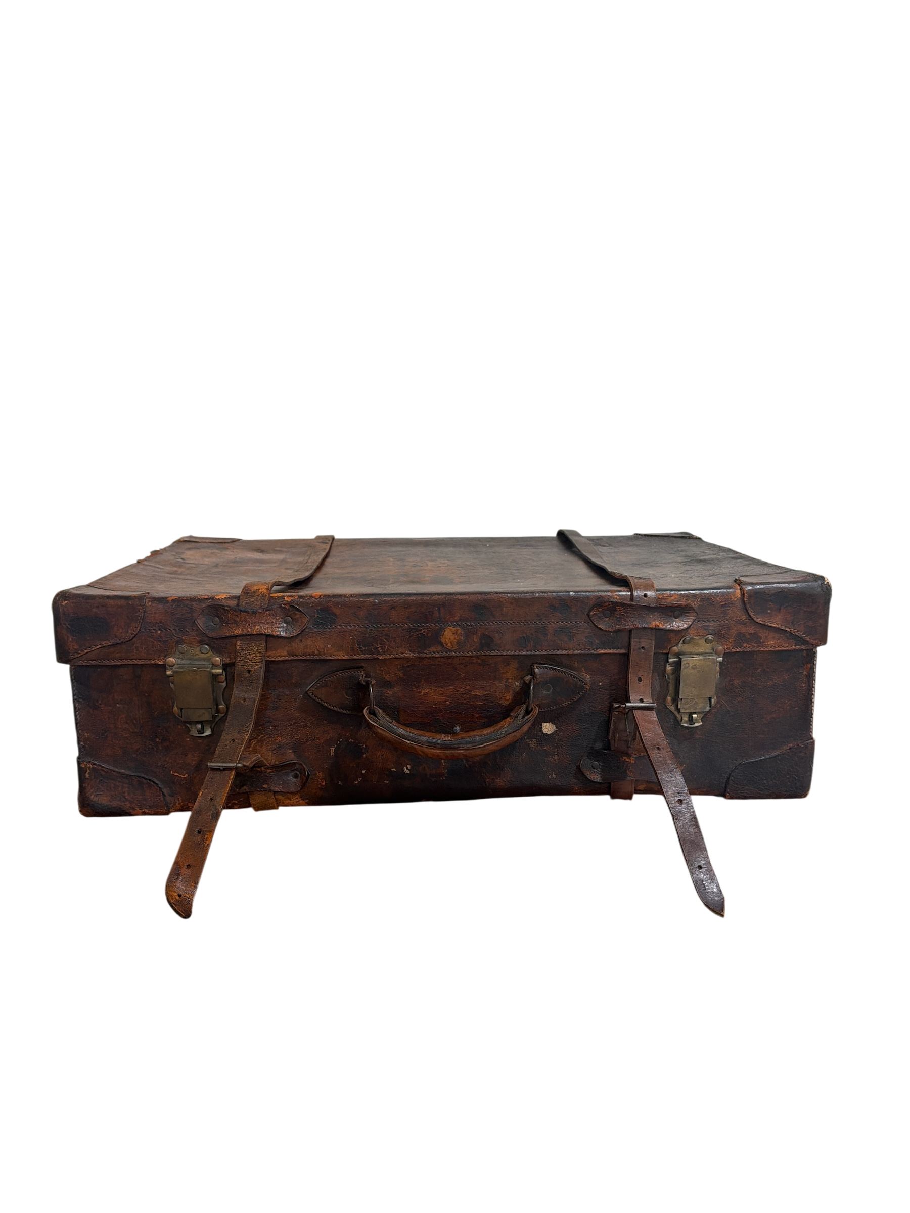 Vintage Leather Suitcase