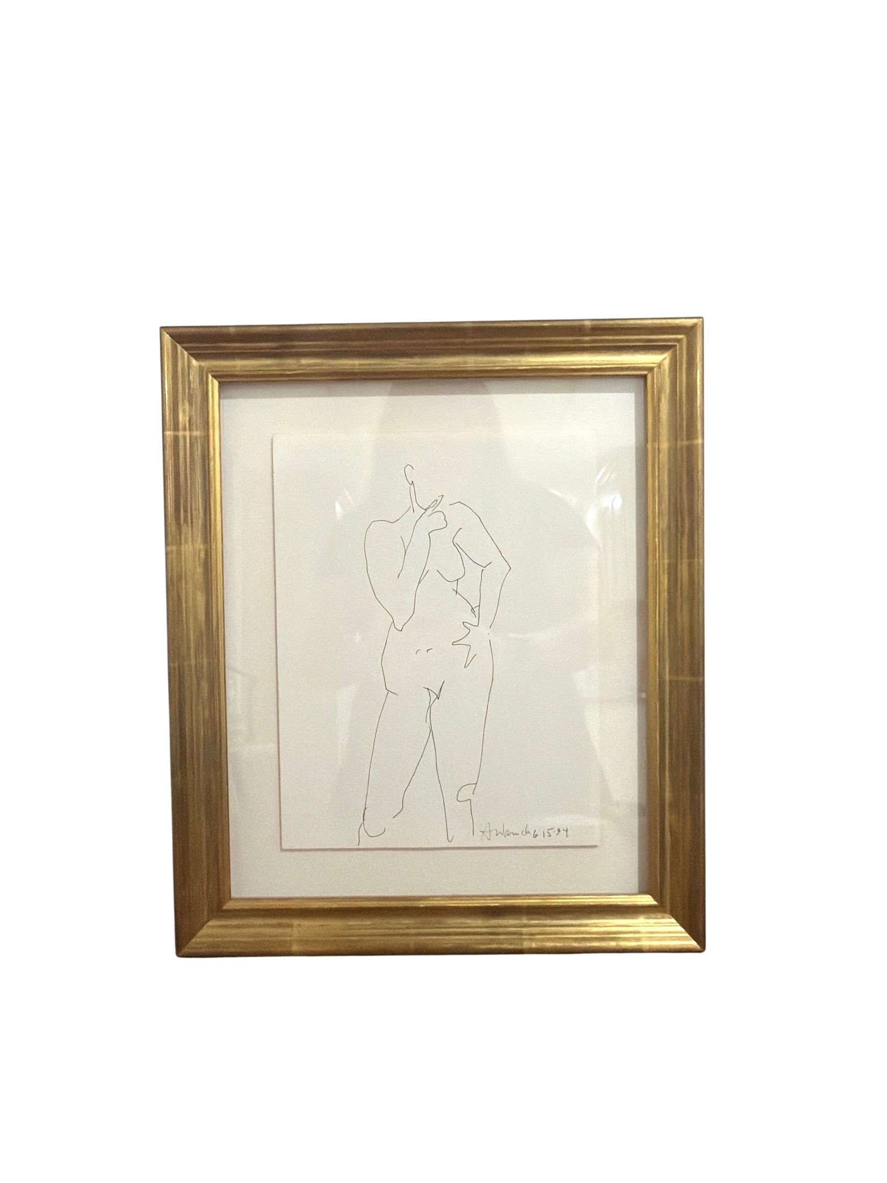 Nude Figure Drawing No.5