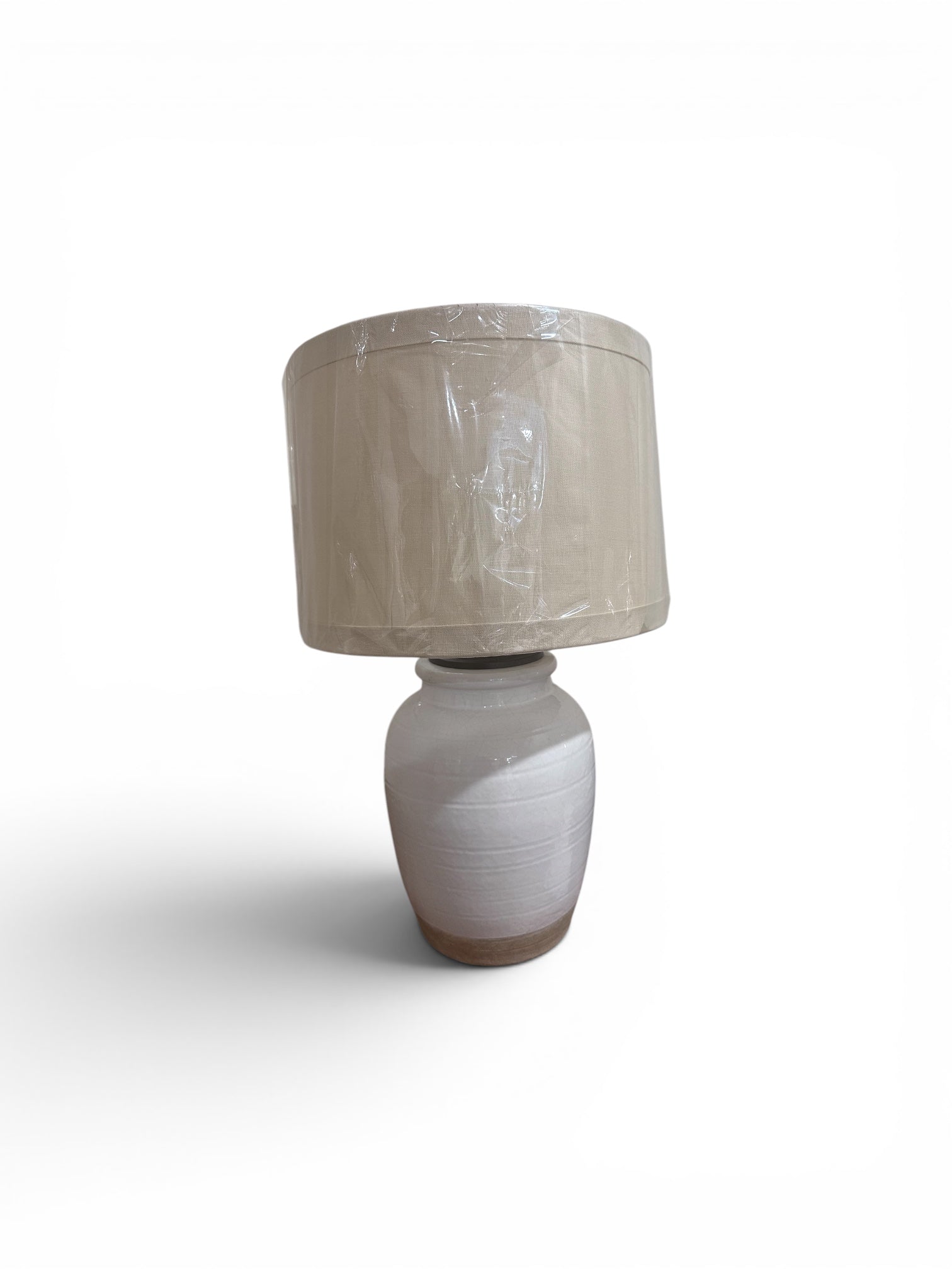 White Pottery Lamp
