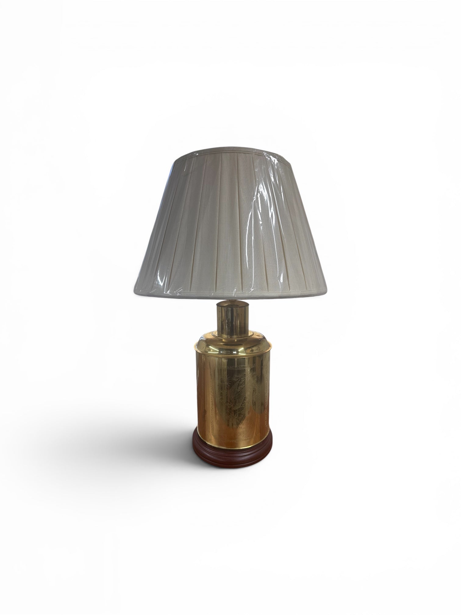 Brass Tea Jar Lamp